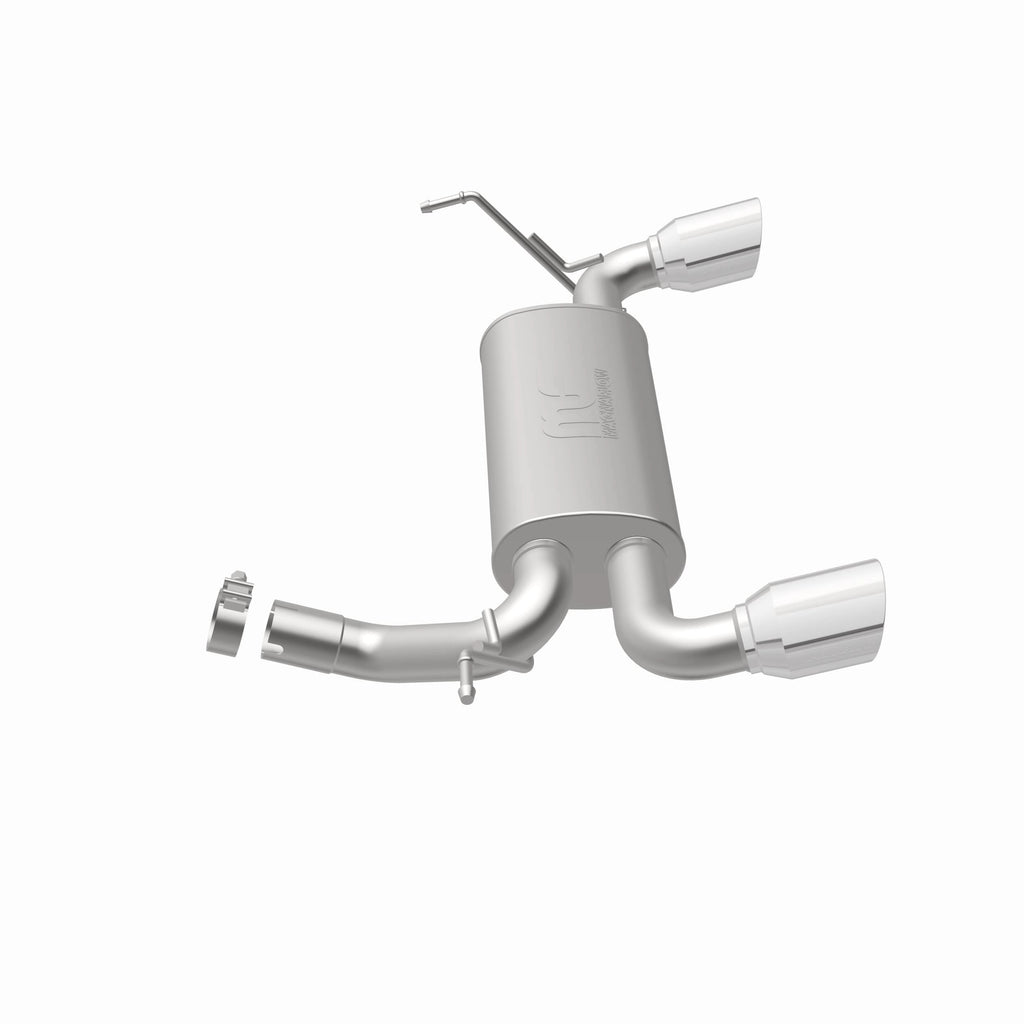 MagnaFlow Exhaust Products 15178 Street Series Polished Axle Back System for Select Jeep Wrangler, Jeep Wrangler JK