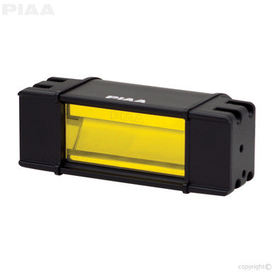 PIAA 12-07206 RF Series LED Fog Light Bar, Incl. 1 Light Bar, Mounting Bracket/Hardware, Wiring Harness Not Included, 6 in., Yellow, Single, SAE Compliant