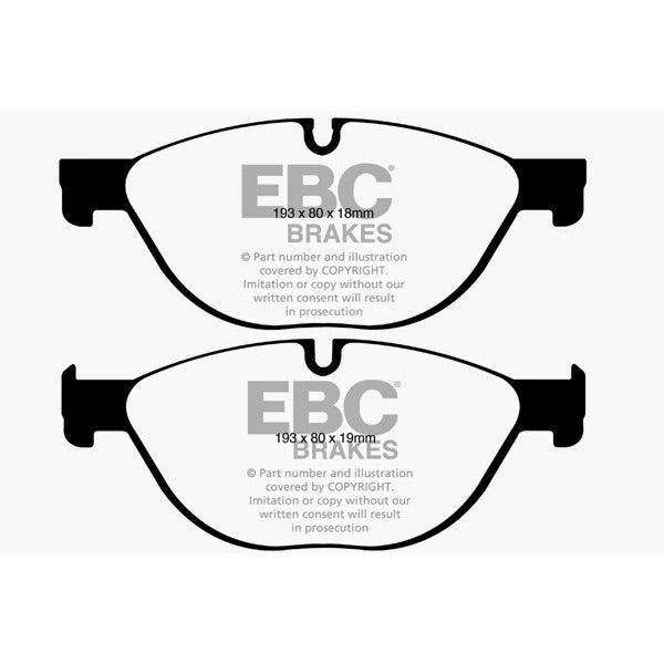 12-13-Bmw-528-2.0-Turbo-(F10)-Performance-Redstuff-Front-Brake-Pads
