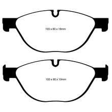 Load image into Gallery viewer, 12-13-Bmw-528-2.0-Turbo-(F10)-Performance-Yellowstuff-Front-Brake-Pads