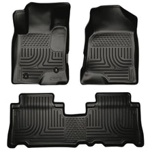 Load image into Gallery viewer, 12-13-Chevrolet-Captiva-Sport-Weatherbeater-Series-Black-Front--2Nd-Seat-Floor-Liners