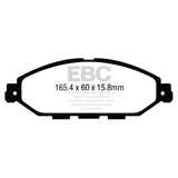EBC DP43010R Yellowstuff Street And Track Brake Pads