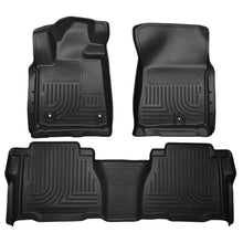 Load image into Gallery viewer, 12-13-Toyota-Tundra-Weatherbeater-Black-Front--2Nd-Seat-Floor-Liners