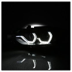 12-14-Bmw-F30-3-Series-4Dr-Projector-Headlights---Led-Drl---Black-(Pro-Yd-Bmwf3012-Drl-Bk)
