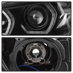 12-14-Bmw-F30-3-Series-4Dr-Projector-Headlights---Led-Drl---Black-(Pro-Yd-Bmwf3012-Drl-Bk)