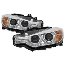 Load image into Gallery viewer, 12-14-Bmw-F30-3-Series-4Dr-Projector-Headlights---Led-Drl---Chrome-(Pro-Yd-Bmwf3012-Drl-C)