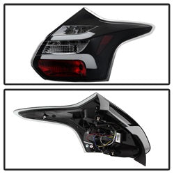 12-14-Ford-Focus-5Dr-Led-Tail-Lights---Black-(Alt-Yd-Ff12-Led-Bk)