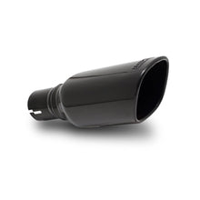 Load image into Gallery viewer, 12-14-Jeep-Wrangler-Jk-24Dr-Rr-Section-Atak-Single-Square-Rlld-Angle-Cut-Black-Chrome-Exhaust