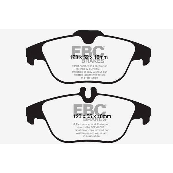 12-14-Mercedes-Benz-C250-(W204)-1.8-Turbo-Greenstuff-Rear-Brake-Pads