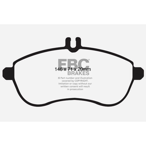 12-14-Mercedes-Benz-C250-(W204)-1.8-Turbo-Greenstuff-Front-Brake-Pads