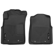 Load image into Gallery viewer, 12-14-Toyota-Tacoma-Pickup(Crew--Ext--Std-Cab)-X-Act-Contour-Black-Front-Floor-Liners