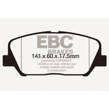 EBC DP22172 Greenstuff 2000 Series Sport Brake Pads