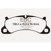 Load image into Gallery viewer, 12-15-Porsche-911-(991)-(Cast-Iron-Rotor-Only)-3.8-Carrera-S-Yellowstuff-Front-Brake-Pads