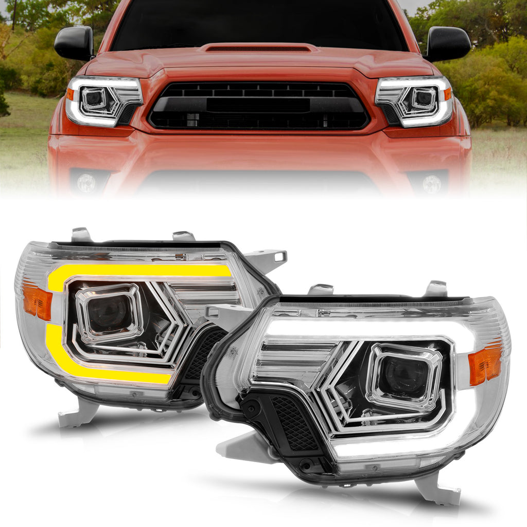 12-15-Toyota-Tacoma-Projector-Headlights---W-Light-Bar-Switchback-Chrome-Housing