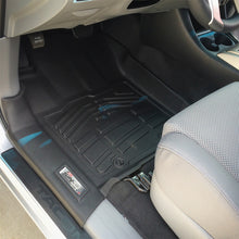 Load image into Gallery viewer, 12-15-Toyota-Tacoma-RegAccessDbl-Cab-(Double-Hook)-Wade-Sure-Fit-Floor-Liners-Front---Blk