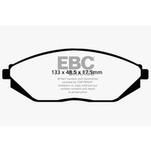 Load image into Gallery viewer, 12-16-Chevrolet-Spark-1.2-(Mexico)-Greenstuff-Front-Brake-Pads