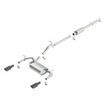 Load image into Gallery viewer, 12-16-Jeep-Wrangler-3.6L-AtMt-4Dr-4Wd-S-Sq-Rl-Ac-Sr-2.5In-2In-Tip-3.5Inx3.28In-Black-Chrome