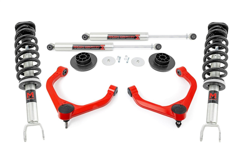 Rough Country 31240RED Suspension Lift Kit w/Shocks for Select Ram 1500, Ram Classic
