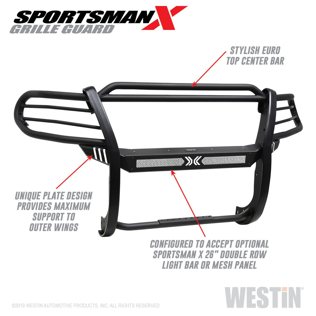 12-20-Nissan-Frontier-Sportsman-X-Grille-Guard---Textured-Black