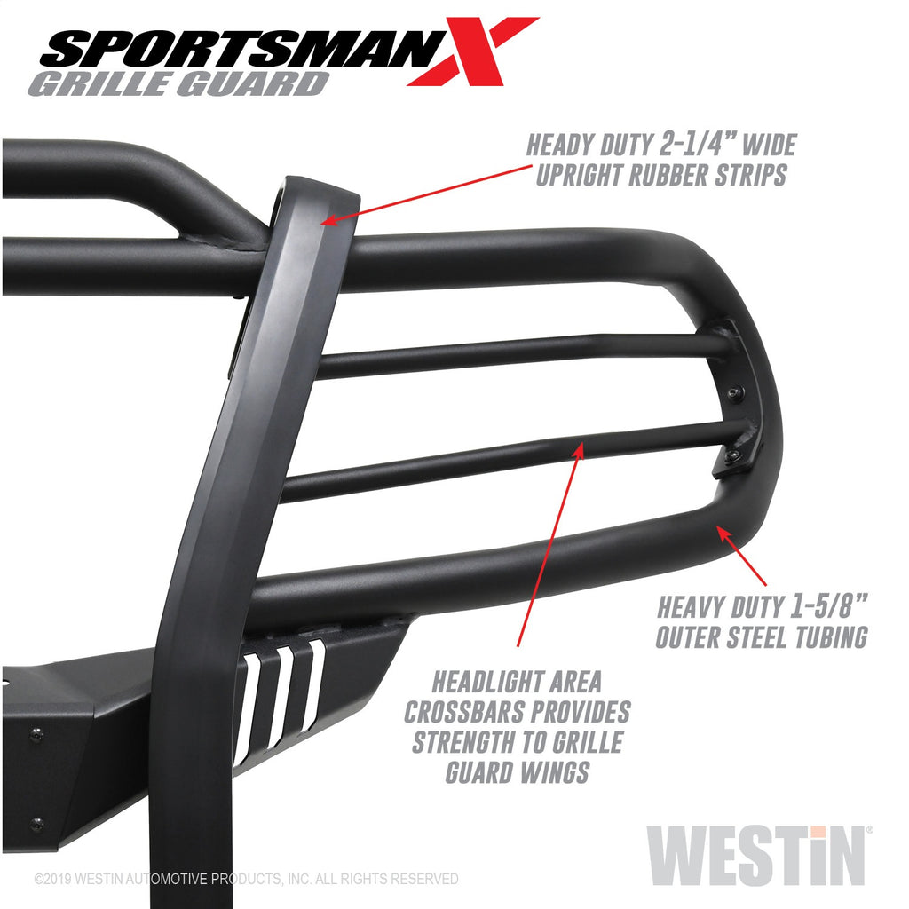 12-20-Nissan-Frontier-Sportsman-X-Grille-Guard---Textured-Black