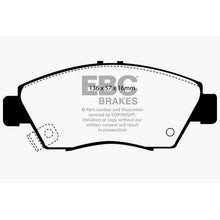 Load image into Gallery viewer, 12-Acura-Ilx-1.5-Hybrid-Yellowstuff-Front-Brake-Pads