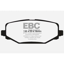 Load image into Gallery viewer, 12-Chrysler-Town--Country-3.6-Ultimax2-Rear-Brake-Pads