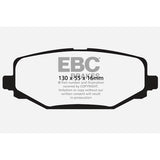 EBC UD1596 Ultimax OEM Replacement Brake Pads