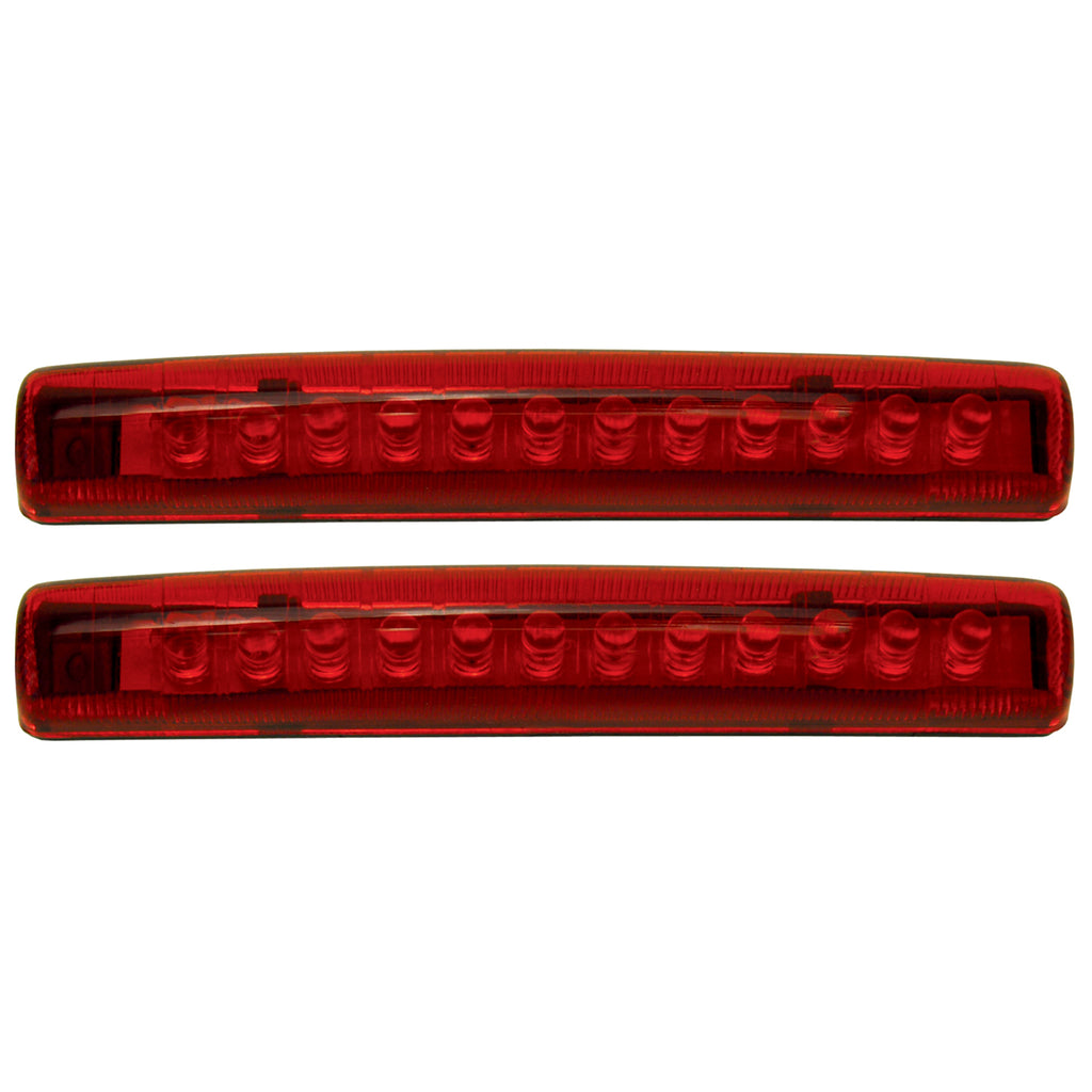12-Diode-Single-Row-Led-Light-Red,-Pair
