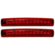 Load image into Gallery viewer, 12-Diode-Single-Row-Led-Light-Red,-Pair