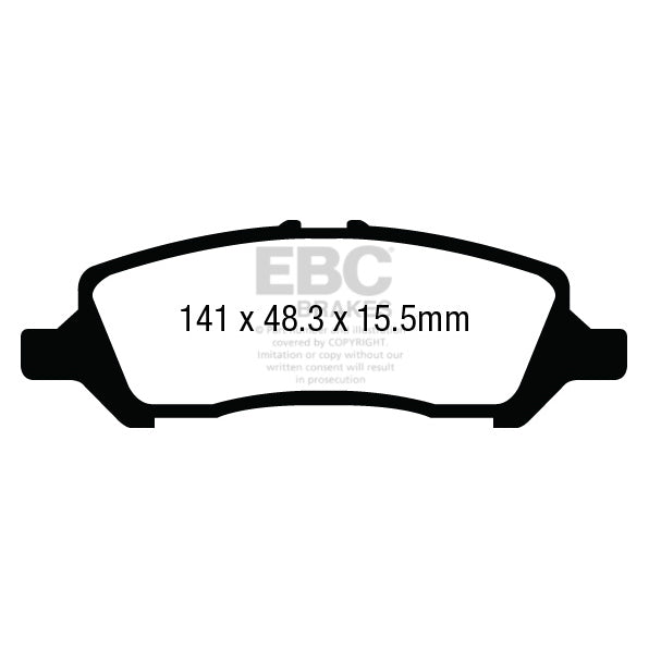 12-Dodge-Dart-1.4-Turbo-Redstuff-Rear-Brake-Pads