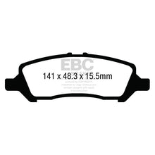 Load image into Gallery viewer, 12-Dodge-Dart-1.4-Turbo-Yellowstuff-Rear-Brake-Pads