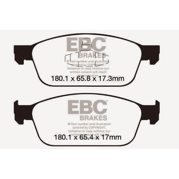 12-Ford-Focus-2.0-Turbo-St-Greenstuff-Front-Brake-Pads