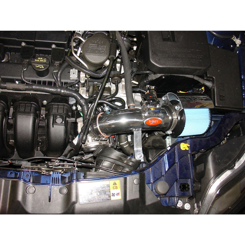 12-Ford-Focus-2.0L-4Cyl-Black-Air-Intake-W-Mr-Tech,-Web-Nano-Fiber-Dry-Filter--Heat-Shield