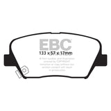 EBC DP41863R Yellowstuff Street And Track Brake Pads