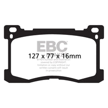 Load image into Gallery viewer, 12-Hyundai-Equus-5.0-Greenstuff-Front-Brake-Pads