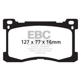 EBC DP21882 Greenstuff 2000 Series Sport Brake Pads