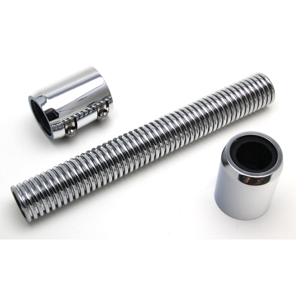 12-In.-Stainless-Steel-Radiator-Hose-Kit-Chromed-Aluminum-Ends