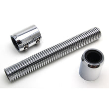 Load image into Gallery viewer, 12-In.-Stainless-Steel-Radiator-Hose-Kit--Polished-Aluminum-Ends