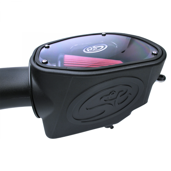 ~(12-Lbs.-25X16x15)~-Cold-Air-Intake-For-07-11-Jeep-Wrangler-Jk-V6-3.8L-Oiled-Cotton-Cleanable-Red-S-B