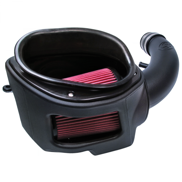 ~(12-Lbs.-25X16x15)~-Cold-Air-Intake-For-07-11-Jeep-Wrangler-Jk-V6-3.8L-Oiled-Cotton-Cleanable-Red-S-B