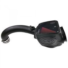 Load image into Gallery viewer, ~(12-Lbs.-26X17x15)~-Cold-Air-Intake-For-16-18-Nissan-Titan-V8-5.0L-Cummins-Oiled-Cotton-Cleanable-Red-S-B