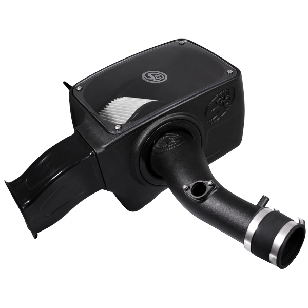 ~(12-Lbs.-26X17x15)~-Cold-Air-Intake-For-16-18-Toyota-Tacoma-3.5L-Dry-Dry-Extendable-White-S-B
