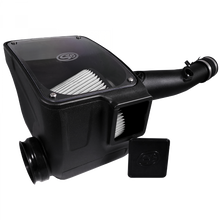 Load image into Gallery viewer, ~(12-Lbs.-26X17x15)~-Cold-Air-Intake-For-16-18-Toyota-Tacoma-3.5L-Dry-Dry-Extendable-White-S-B