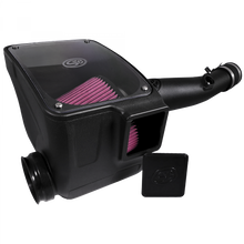 Load image into Gallery viewer, ~(12-Lbs.-26X17x15)~-Cold-Air-Intake-For-16-18-Toyota-Tacoma-3.5L-Oiled-Cotton-Cleanable-Red-S-B