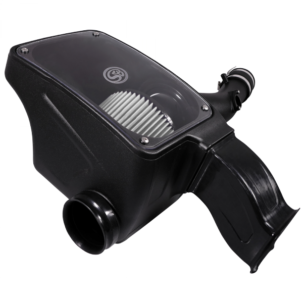 ~(12-Lbs.-26X17x15)~-Cold-Air-Intake-For-16-18-Toyota-Tacoma-3.5L-Dry-Dry-Extendable-White-S-B