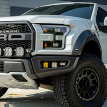 Load image into Gallery viewer, ~(12-Lbs.-12X10x8)~-Raptor-Fog-Light-Kit-17-18-F-150-Raptor-Fog-Pocket-Kit-Amber-Sae-Sportsmen-Baja-Designs