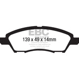 EBC UD1592 Ultimax OEM Replacement Brake Pads
