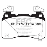 EBC DP23028 Greenstuff 2000 Series Sport Brake Pads