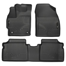 Load image into Gallery viewer, 12-Toyota-Prius-(Plugin-Models-Only)-Weatherbeater-Front--2Nd-Seat-Black-Floor-Liners