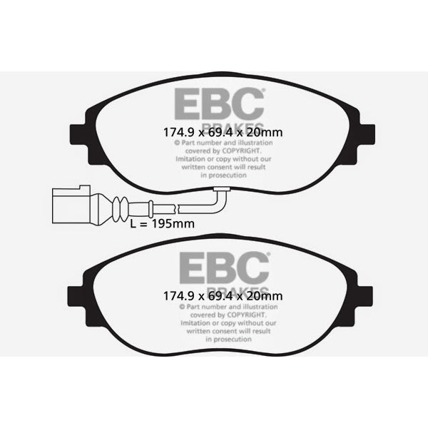 12-Volkswagen-Cc-3.6-Greenstuff-Front-Brake-Pads